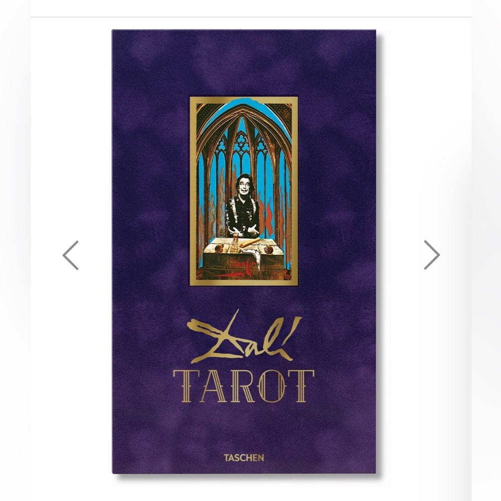 NWOT Taschen Dalí Tarot Deck and Book in XL case